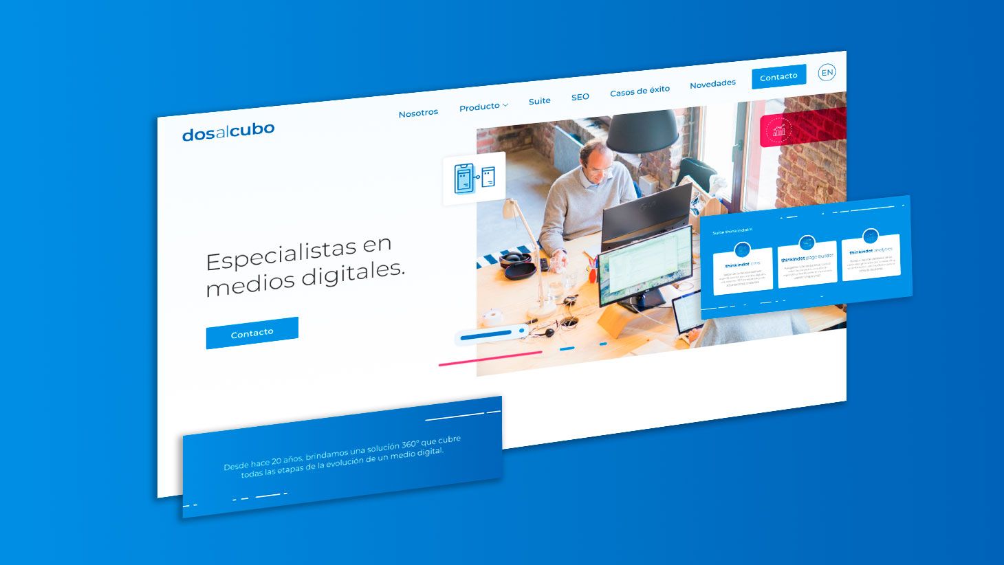 nuevo sitio de dos al cubo: nos renovamos en nuestro 20 aniversario