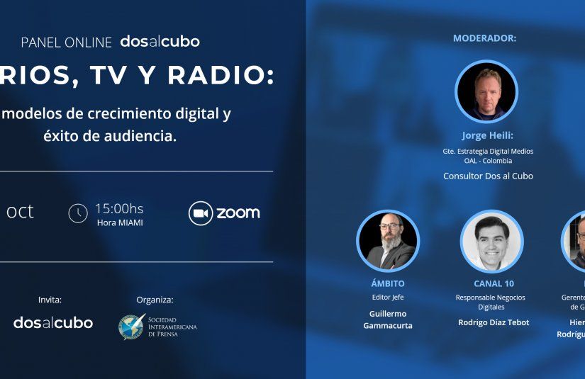 Dos Al Cubo en panel de la SIP